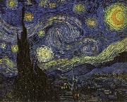 Vincent Van Gogh Starry Night painting